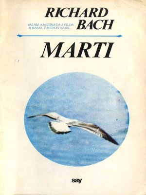 cover image of Martı Jonathan Livingston -RICHARD BACH